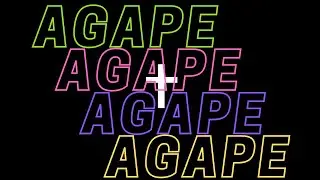 agape (lyric video)