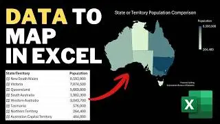 Excel Map Tutorial for Beginners - Easy & Fast to Make