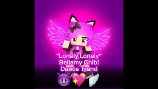 “Lonely Lonely“ Bellamy Chibi Dance Meme 😈 - Mine-imator Minecraft Animation 