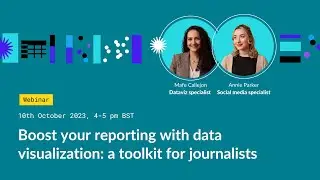 Boost your reporting: a data visualization toolkit for journalists