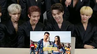 seventeen reaction to Jatt Ludhiyane Da l Student Of The Year 2 l #bts
