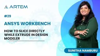 How to slice directly while extrude in Design Modeler - Ansys Workbench #29 