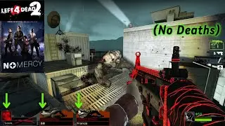 Left 4 Dead 2 - No Mercy on Expert insane Clutch Ending!! (No Deaths)