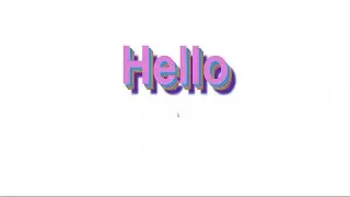 TEXT SHADOW ANIMATION EFFECT WITH CSS