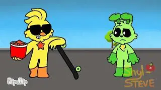 Kickin chicken try to flirt Hoppy hopscotch |Viewer's idea part 15 5\5