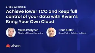 Webinar | Achieve lower TCO and keep full control of your data with Aiven’s Bring Your Own Cloud