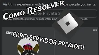 COMO RESOLVER O BUG DE NÃO CONSEGUIR ENTRAR EM SERVIDORES PRIVADOS 🤖