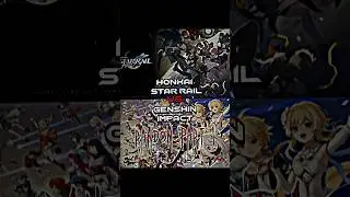 Honkai Star Rail Vs Genshin Impact || #genshinimpact #honkaistarrail
