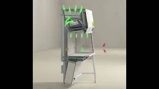 Telstar Bioptima Cyto Biosafety  Cabinet Class II for Cytotoxics Airflow