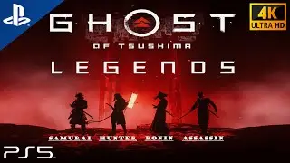 Ghost of Tsushima: Legends (All 4 Ghosts | Tutorial) - PS5 [4K 60FPS] Gameplay