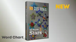 NEW 🎉 The Book «3D Peyote Stars 2» +10 Beading kits ❄︎Pre-Order