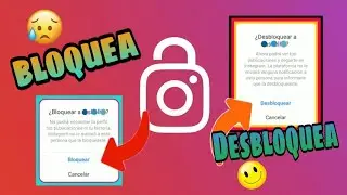 Como BLOQUEAR y DESBLOQUEAR una persona en INSTAGRAM?