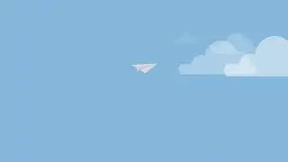 Paper Plane Animation - Wallpaper Engine