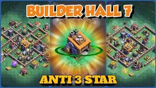 🔥TOP 10 BEST🔥 BUILDER HALL 7 BASE + REPLAY  || BH7 ANTI WITCH AND PEKKA || BH7 BASE LAYOUT 2024