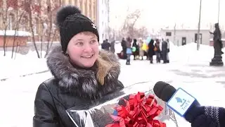 Татьянин день в студенческом сквере ТюмГУ
