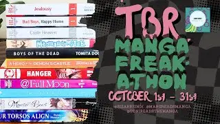 MANGA FREAK-A-THON TBR! || October 1st - 31st