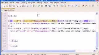 03  Toggle Effect (Section 7 - jQuery)