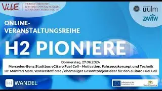 [H2 Pioniere] Mercedes Benz Stadtbus eCitaro Fuel Cell von Dr. Manfred Marx, Wasserstofflotse ZAWiW