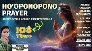 Transform Your Life: Ho'oponopono Prayer 108 Times for Healing & Forgiveness |Secret Powerful Mantra