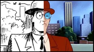 The Clock King Act 1 Storyboards Animatic | Batman The Animated Series