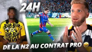Mon coéquipier a signé pro : il m’emmène dans les coulisses d’un match de fou !! (24h avec lui)