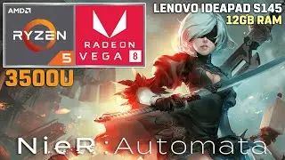 NieR: Automata™ - Ryzen 5 3500U + VEGA 8 - 720p, Low Settings, 35W TDP