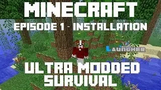 OLD OUTDATED = Ep 1-  Captain Sparklez - Ultra Modded Survival INSTALLATION