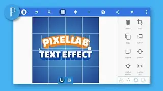 Tutorial Membuat Text Effect Cartoon di Pixellab Android | Melo kity