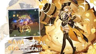 BEST GEO DPS!! Build Navia | Genshin Impact Indonesia