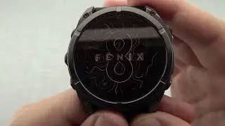 Garmin Fenix 8 51mm AMOLED Sapphire Carbon grey DLC Titanium with Black/Pebble Grey band Unboxing