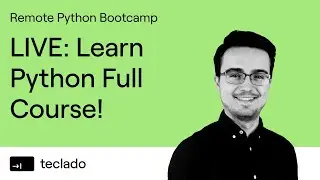Live Python Bootcamp: Learn Python from Scratch, LIVE!