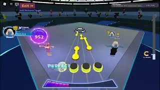 ROBLOX Robeats: hot milk (Hard) [NO MISS, CASUAL MODE]