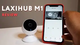Laxihub M1 1080P Security WiFi Camera Noise & Motion Detection Works with Alexa & Google Review