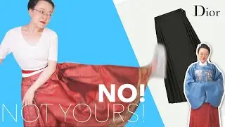Dior and Its Cultural Appropriation of Chinese Ma Mian Skirt [CC]