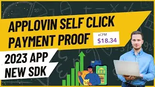 Applovin self click app payment proof 2023 | Applovin high eCPM self click app