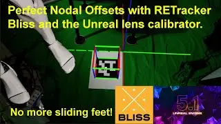 Perfect Nodal Offset for Virtual Production using RETracker Bliss. No More Sliding Feet!