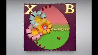 Easter greeting card with your own hands##/Пасхальная открытка своими руками##