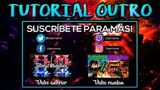 ¿CÓMO HACER UN OVERLAY? | OUTRO | Tutorial #1 | Adobe Photoshop