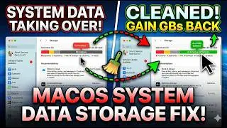 Macos System Data Using a Lot of Storage - Here's the FIX!