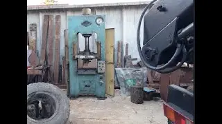 Купил пресс! Ставлю ФАРКОП на Ман! Перебои со светом!