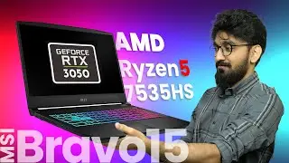 MSI Bravo 15 AMD Ryzen 5  RTX 3050 Laptop Review: at Unbeatable Price of Rs 84,500! | HINDI