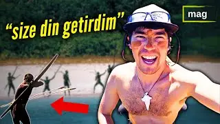 He sneaked onto the forbidden island and NEVER CAME OUT AGAIN