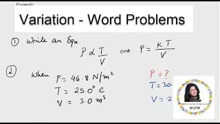 How to Solve Variation Problems - Examples