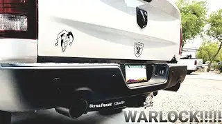 2020 Ram Warlock Flowmaster Flow FX catback exhaust install DIY!!!