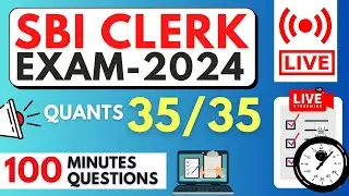 SBI Clerk Exam 2024 | Prelims Level | Beginners | Profit and Loss