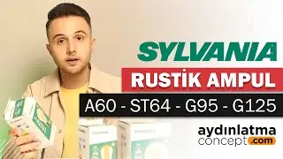 Yeni Model Edison Rustik Ampuller - Flament Ampul - Sylvania Lighting