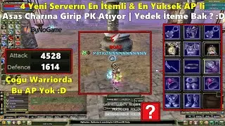 ImKira | 4 Yeni Serverın En İtemli & En Yüksek AP'li Asas Charına Girip PK Atıyor! | Knight Online