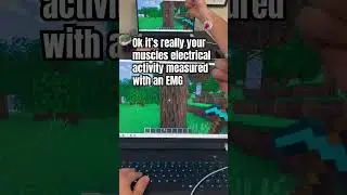 Control Minecraft with your Mind #minecraft #minecraftshorts #minecraftmemes #minecraftvideos