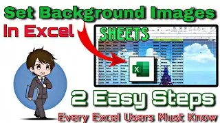 90% Users Don't Know to Insert Background Images Like This | How to Set Background Images in Excel