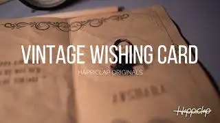 Vintage Wishing Card | Ancient textured and Mandala patterned Card | Happiclap Originals
